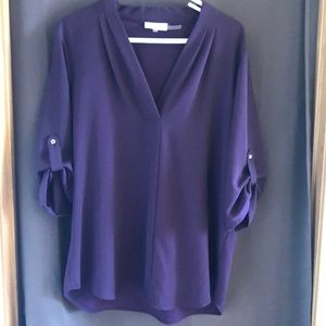 Dustin Roll Sleeve Blouse